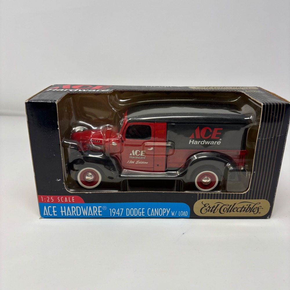 Ertl Ace Hardware 13th Edition 1947 Dodge Canopy with Load Diecast Truck 1:25